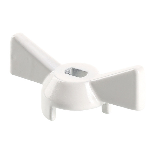 Ручка для шарового крана Valtec 1/2"-3/4" (белая бабочка) VT.220.W.04 Ручка для шарового крана Valtec 1/2"-3/4" (белая бабочка) VT.220.W.04