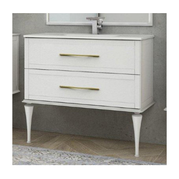 Тумба подвесная Cezares Tiffany 100x55 Bianco Opaco (54951)