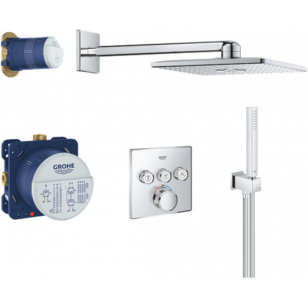 Смеситель термостатический для душа Grohe Grohtherm SmartControl (34706000) Смеситель термостатический для душа Grohe Grohtherm SmartControl (34706000)