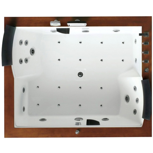 Ванна гидромассажная и аэромассажная Gemy G9052-II O R 1860х1510х820 R Ванна гидромассажная и аэромассажная Gemy G9052-II O R 1860х1510х820 R