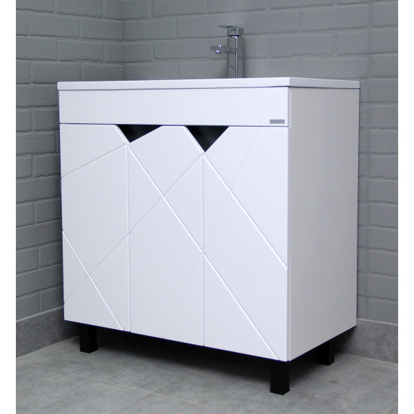 Тумба напольная Absolute 80 Vector без ящика Домино (DV6604T)