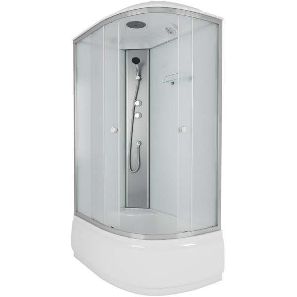 Душевая кабина Eco 80x120 стекло матовое, профиль хром матовый (NG-7310-14L) Душевая кабина Eco 80x120 стекло матовое, профиль хром матовый (NG-7310-14L)