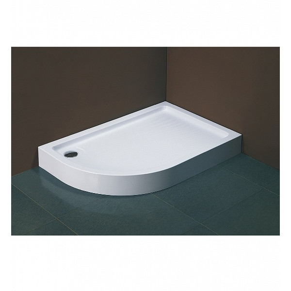 Душевой поддон BandHours Alba L-Tray 80х120х15 белый
