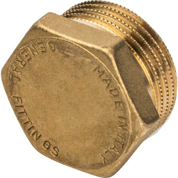 Заглушка 1/4"Н Stout (латунь) SFT-0024-000014