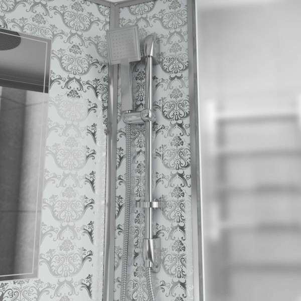 Душевая кабина Niagara с гидромассажем Luxe 1200*900*2200 стекло прозрачное, профиль хром (NGL-7711W R) Душевая кабина Niagara с гидромассажем Luxe 1200*900*2200 стекло прозрачное, профиль хром (NGL-7711W R)