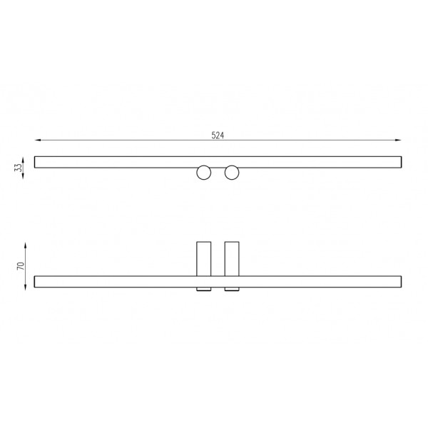 Полотенцедержатель двойной Abber Osten 316 золото брашированное (AA1855BG) Полотенцедержатель двойной Abber Osten 316 золото брашированное (AA1855BG)