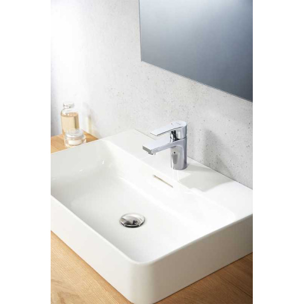 Смеситель для раковины Kludi Zenta SL хром, донный клапан (482630565) Смеситель для раковины Kludi Zenta SL хром, донный клапан (482630565)