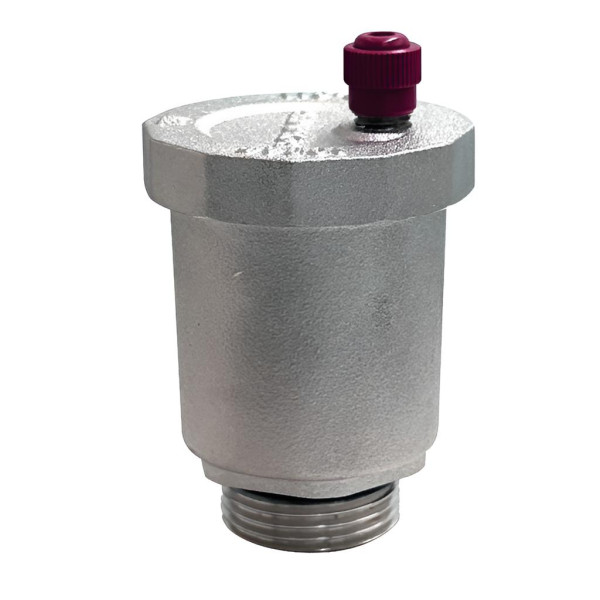 Воздухоотводчик автоматический 1/2" Rommer (никель, вертикальный выпуск) RVA-0001-000015 Воздухоотводчик автоматический 1/2" Rommer (никель, вертикальный выпуск) RVA-0001-000015