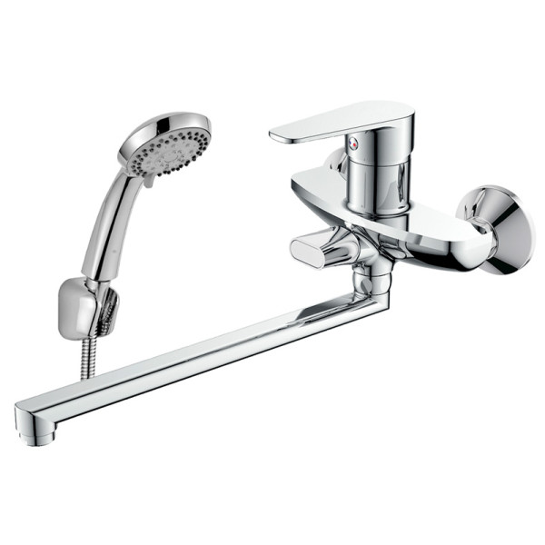 Смеситель для ванны и душа Decoroom DR74 хром (DR72043) Смеситель для ванны и душа Decoroom DR74 хром (DR72043)