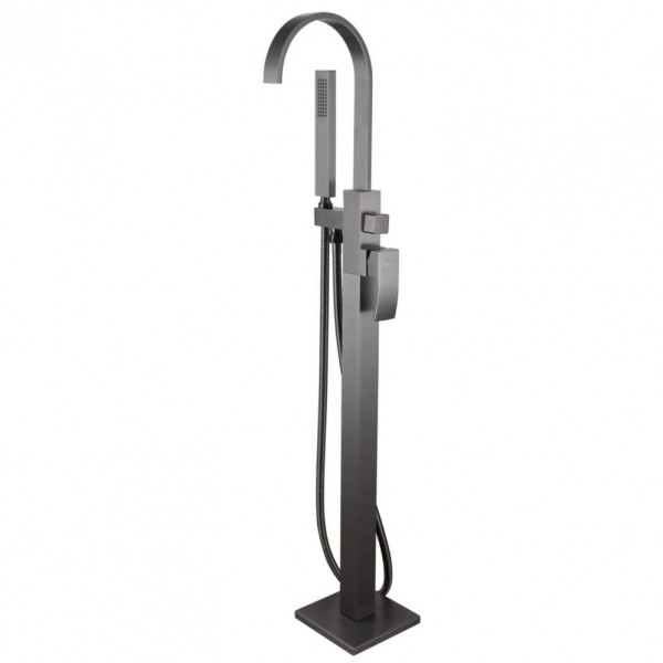 Смеситель напольный Abber Wasserfall никель (AF8615NG)