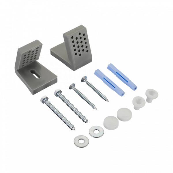 Писсуар подвесной Santek Гала с нажимным краном, с креплением, сифон вертикальный (1WH501805)