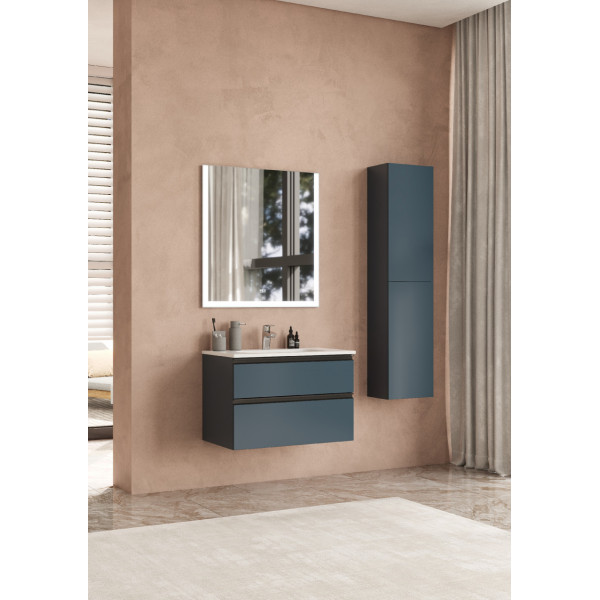 Пенал напольный Roca Domi 346x251x1504 синий матовый (Z.RU93.0.786.9)