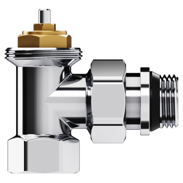Комплект термостатический угловой 1/2" Royal Thermo Design М30х1,5 (Хром) (RATVDU11212CH) Комплект термостатический угловой 1/2" Royal Thermo Design М30х1,5 (Хром) (RATVDU11212CH)