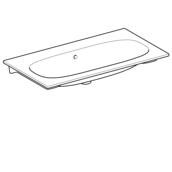 Раковина встраиваемая Geberit Acanto Slim 90x48 без отверстия под смеситель (500.643.01.2) Раковина встраиваемая Geberit Acanto Slim 90x48 без отверстия под смеситель (500.643.01.2)
