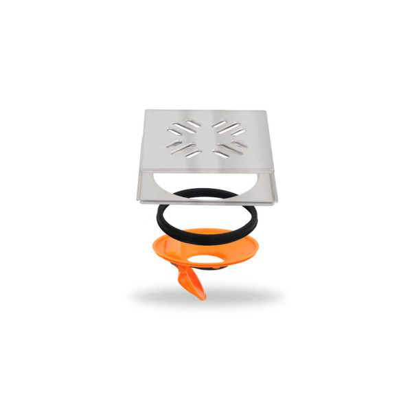 Решетка Metaleks Linia 10x10 см с сухим затвором Borinni (11.15) Решетка Metaleks Linia 10x10 см с сухим затвором Borinni (11.15)