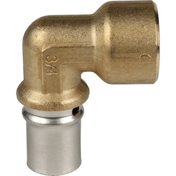 Соединение угловое 20*3/4"В Stout (пресс) SFP-0010-003420 Соединение угловое 20*3/4"В Stout (пресс) SFP-0010-003420