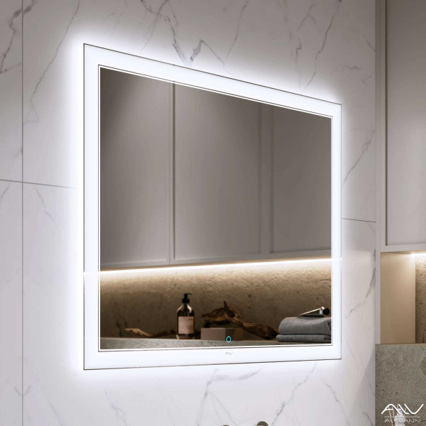Зеркало с подсветкой Alavann Bella Lux 80