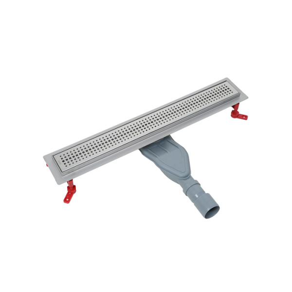 Лоток душевой 600 мм сифон 360 комбинированный затвор перфорированная решетка хром Iddis (975B6SB20DZ)