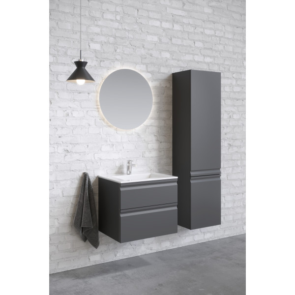 Пенал подвесной Aquatek 350x322x1600 R серый матовый (AQ70035R-MG)