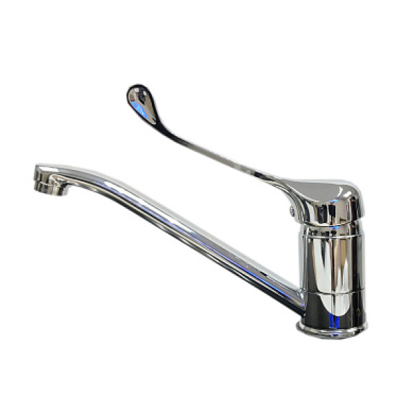 Смеситель для кухни L4905 хром, хирургический, длинный излив Ligeya (L4905 Ligeya)