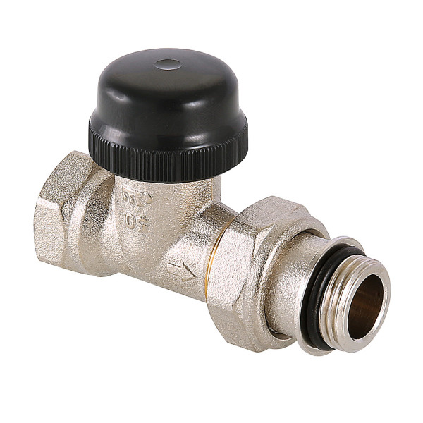 Клапан термостатический прямой 1/2" Valtec VT.038.N (с преднастройкой) (VT.038.N.04)
