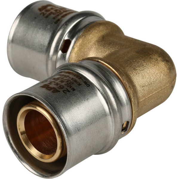 Соединение угловое 26x26 Stout (пресс) (SFP-0009-002626) Соединение угловое 26x26 Stout (пресс) (SFP-0009-002626)