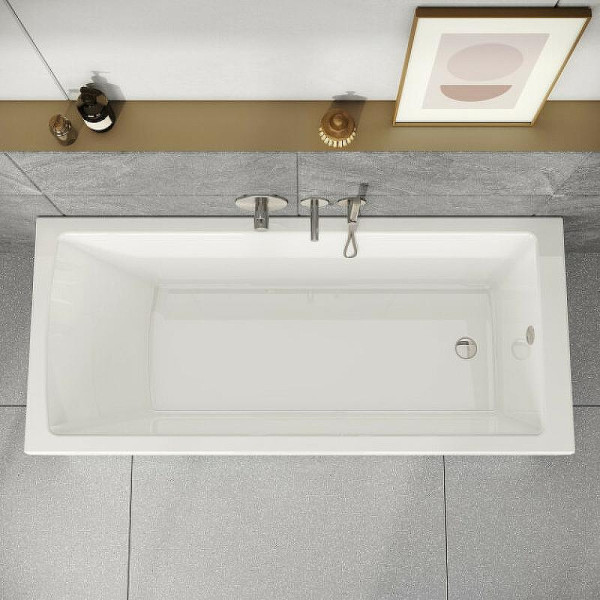 Ванна акриловая Vitra 180x80 белая (55840001000) Ванна акриловая Vitra 180x80 белая (55840001000)