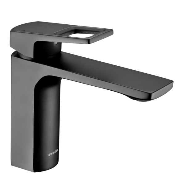 Смеситель для раковины Swedbe Kronos черный (2010B)