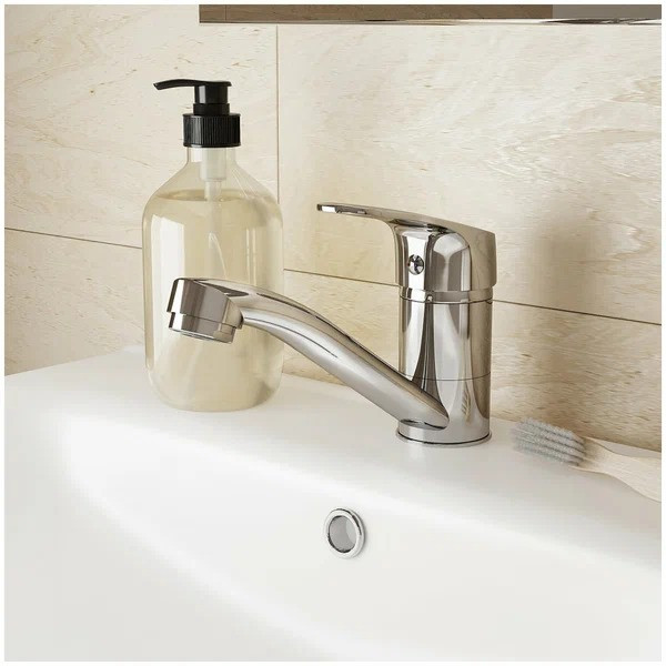 Смеситель для раковины Milardo Simp хром (SIMSBR0M01)