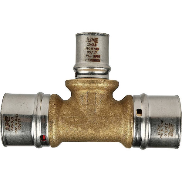 Тройник 32x20x32 Stout (пресс) (SFP-0005-322032)