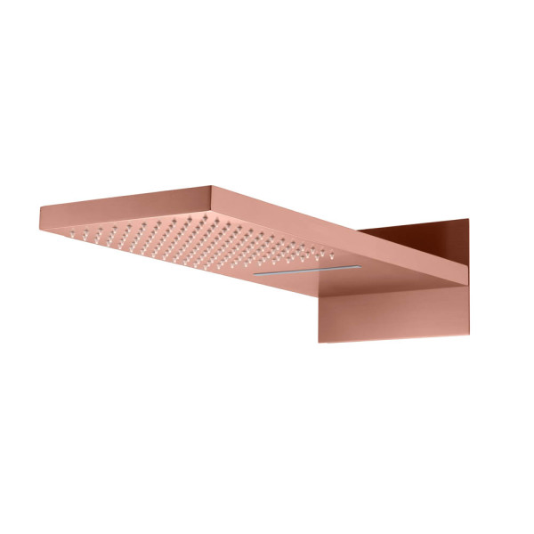 Верхний душ Boheme Fusion Copper brushed с каскадом (419-2-CB) Верхний душ Boheme Fusion Copper brushed с каскадом (419-2-CB)
