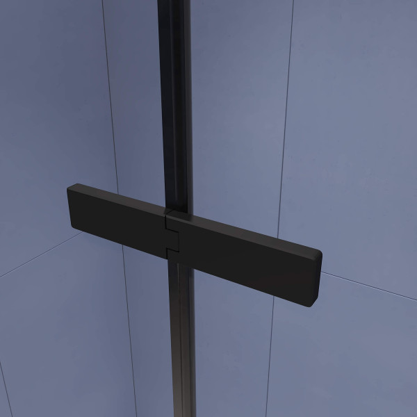 Душевой уголок RGW Stilvoll 120x80x200 стекло матовое, профиль черный (353204028-24)