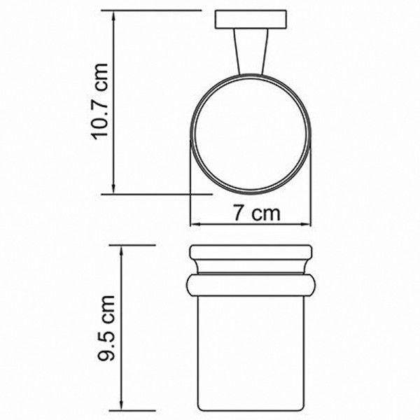 Подстаканник WasserKRAFT Lippe (K-6528)