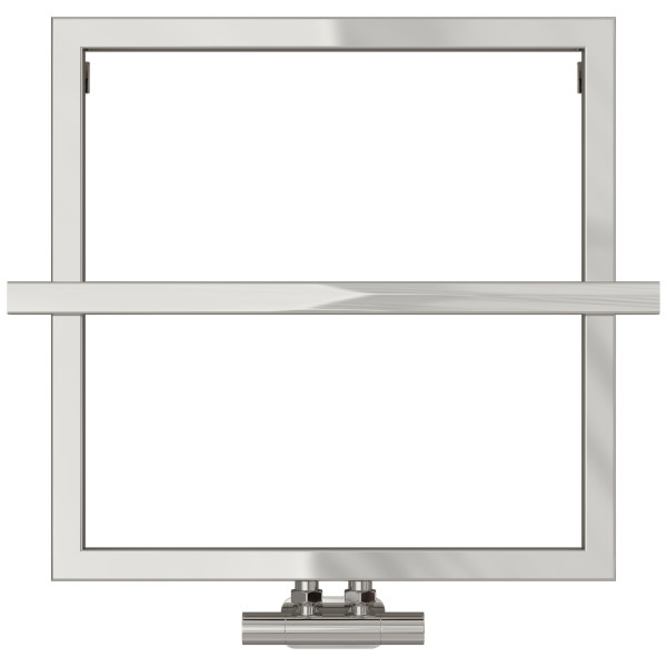 Полотенцесушитель водяной Сунержа Штиль EU50+ 530х530 хром EU50 (00-0256-5353)