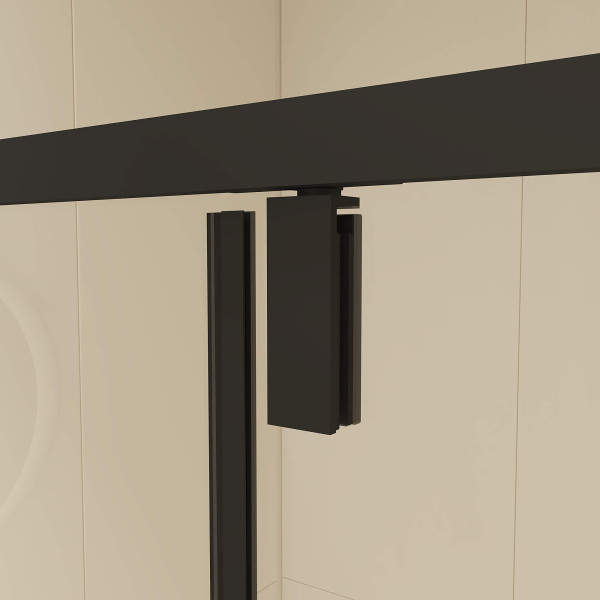 Душевой уголок RGW Classic 90x80 стекло прозрачное, профиль черный (72094698-14)