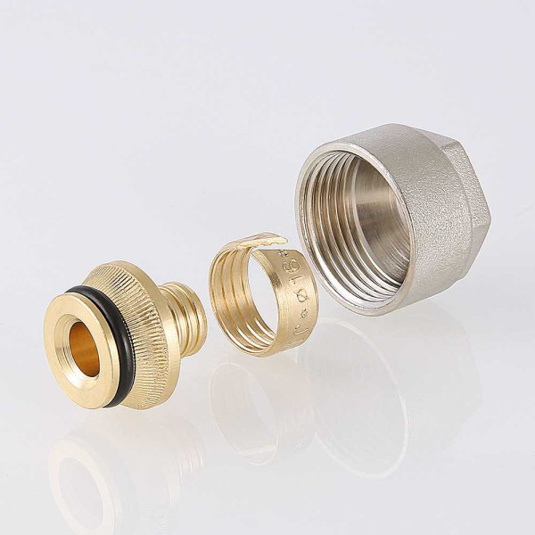 Переход коллекторный 20(2,0)*3/4"(18) (евроконус) Valtec для п/э трубы (VT.4410.NE.20) Переход коллекторный 20(2,0)*3/4"(18) (евроконус) Valtec для п/э трубы (VT.4410.NE.20)