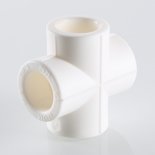 Крестовина PP-R 50 мм VALTEC (белая) VTp.741.0.050 Крестовина PP-R 50 мм VALTEC (белая) VTp.741.0.050