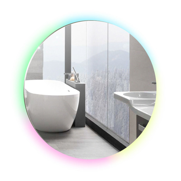 Зеркало Azario Savanna RGB D770 Smart-управление, мультицвет (LED-00002604)