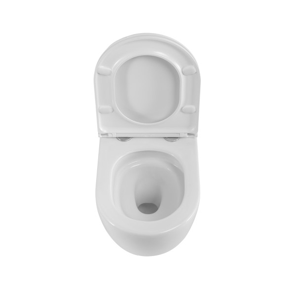 Унитаз подвесной BelBagno Элемент безободковый с сиденьем soft close белый (BB003CH-TOR/SC) Унитаз подвесной BelBagno Элемент безободковый с сиденьем soft close белый (BB003CH-TOR/SC)