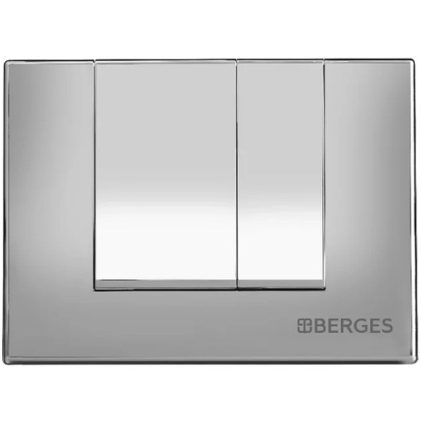 Инсталляция для подвесного унитаза Berges NOVUM S2 с клавишей (040242) матовый хром Инсталляция для подвесного унитаза Berges NOVUM S2 с клавишей (040242) матовый хром