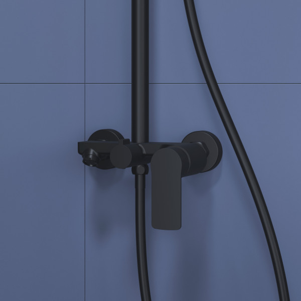 Душевая система RGW Shower Panels черный (59140126-04) Душевая система RGW Shower Panels черный (59140126-04)