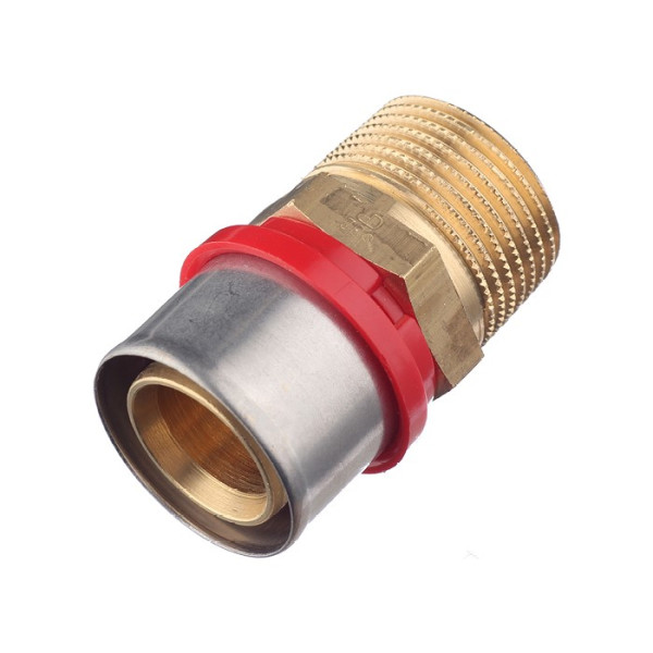 Соединение прямое Tiemme 32х1"Н латунь (пресс) (1650032 / 1650G003206CZ) Соединение прямое Tiemme 32х1"Н латунь (пресс) (1650032 / 1650G003206CZ)