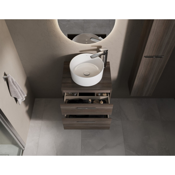 Тумба подвесная Roca Victoria 585x453x515 темно-коричневый (A857468402)