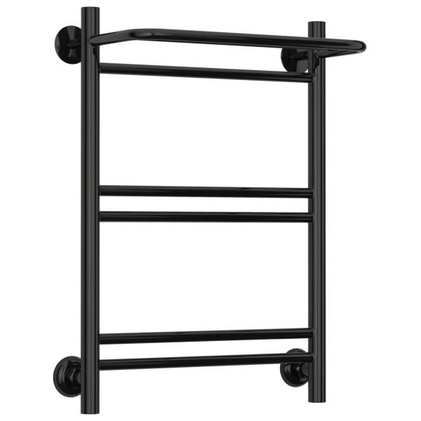 Полотенцесушитель водяной Стилье Версия-Н1 600х400 (Полка+1+2+2) П 16 черный (17621-6040) Полотенцесушитель водяной Стилье Версия-Н1 600х400 (Полка+1+2+2) П 16 черный (17621-6040)