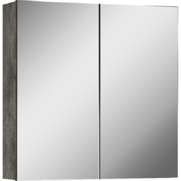 Шкаф зеркальный Мечта 60 Бетон Айсберг Домино (DM2338HZ)