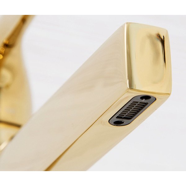 Смеситель для раковины WasserKRAFT Sauer золотой глянцевый (7103) Смеситель для раковины WasserKRAFT Sauer золотой глянцевый (7103)