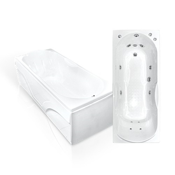 Ванна гидромассажная Bach Лаура 150х70 система 1 (гидромассаж 6 форсунок, на каркасе) Ванна гидромассажная Bach Лаура 150х70 система 1 (гидромассаж 6 форсунок, на каркасе)