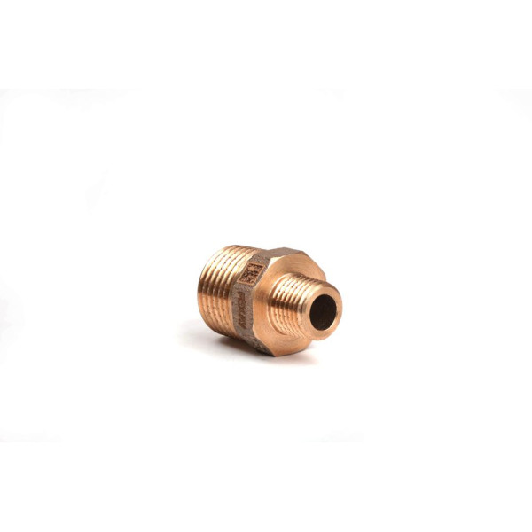 Ниппель переходной 1/4"х1/2" Rehau Aurline RX+ (бронза) 18732421001 Ниппель переходной 1/4"х1/2" Rehau Aurline RX+ (бронза) 18732421001