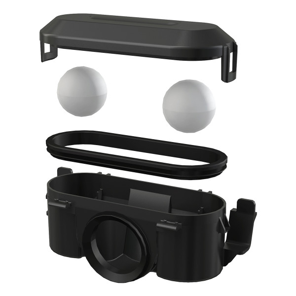 Гидрозатвор Alcaplast для пластикового водоотводящего желоба (P065-ND)