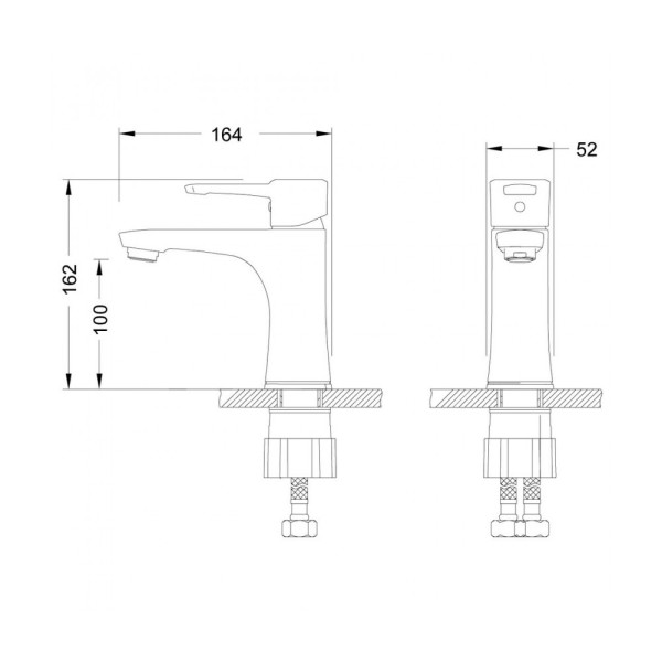 Смеситель для раковины Lemark Evitta (LM0506C)